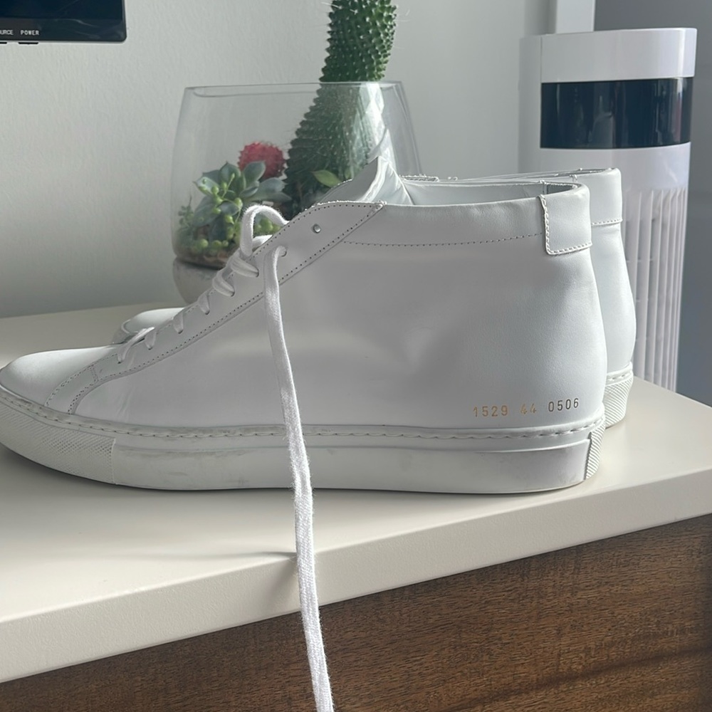 Men's mid high common project sneakers size 44